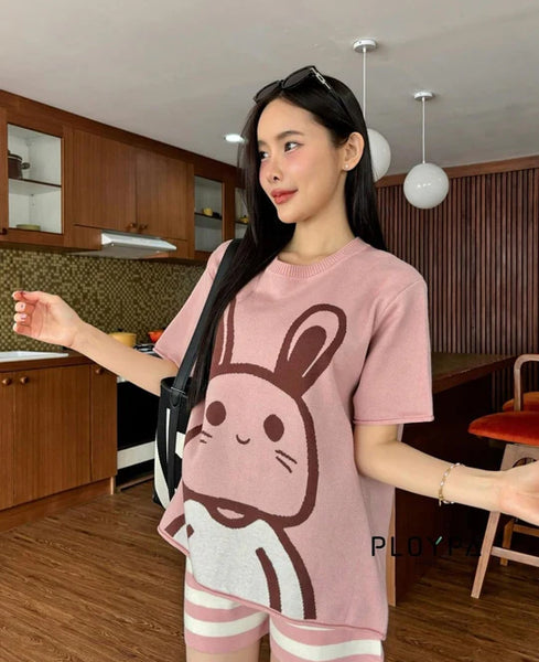 Bunny Knit Terno