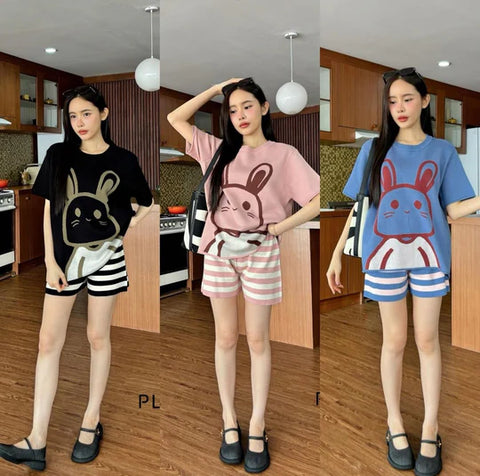 Bunny Knit Terno