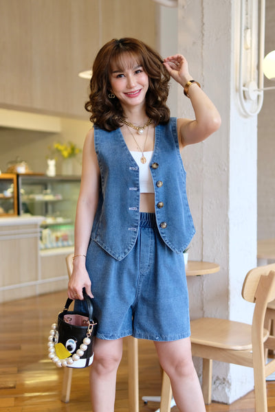 Sanna Denim Terno